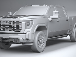 GMC Sierra Denali HD 2024 3D Model
