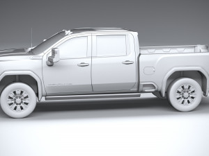GMC Sierra Denali HD 2024 3D Model
