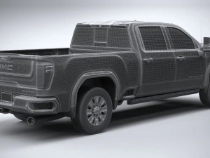 GMC Sierra Denali HD 2024 3D Model