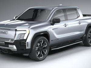 GMC Sierra EV 2024 3D Model
