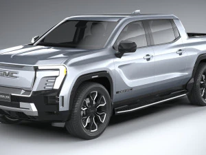 GMC Sierra EV 2024 3D Model