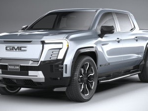 GMC Sierra EV 2024 3D Model