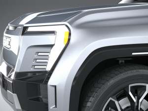GMC Sierra EV 2024 3D Model