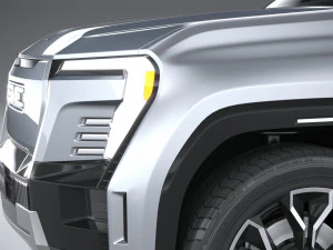 GMC Sierra EV 2024 3D Model