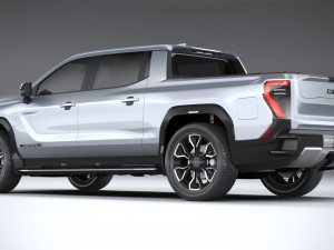 GMC Sierra EV 2024 3D Model