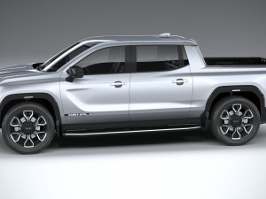 GMC Sierra EV 2024 3D Model
