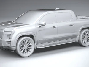 GMC Sierra EV 2024 3D Model