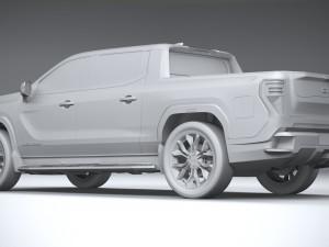 GMC Sierra EV 2024 3D Model