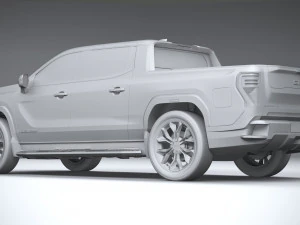 GMC Sierra EV 2024 3D Model