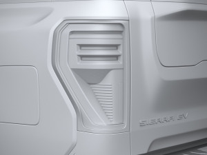 GMC Sierra EV 2024 3D Model