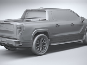 GMC Sierra EV 2024 3D Model