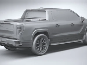 GMC Sierra EV 2024 3D Model