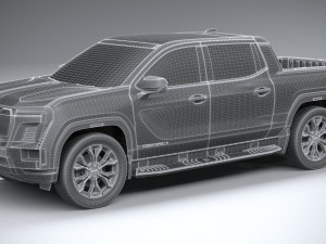 GMC Sierra EV 2024 3D Model