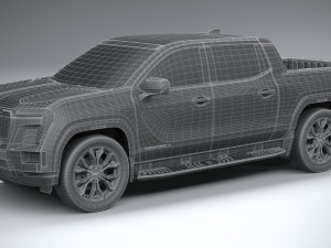 GMC Sierra EV 2024 3D Model