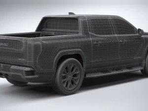 GMC Sierra EV 2024 3D Model