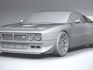 Kimera EVO Lancia 037 2024 3D 모델