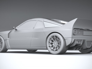 Kimera EVO Lancia 037 2024 3D 모델