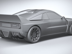 Kimera EVO Lancia 037 2024 3D 모델