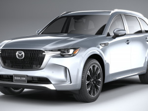Mazda CX-90 2024 3D Model