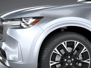 Mazda CX-90 2024 3D Model