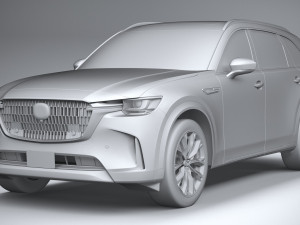 Mazda CX-90 2024 3D Model