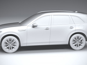 Mazda CX-90 2024 3D Model