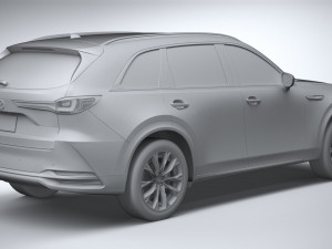 Mazda CX-90 2024 3D Model
