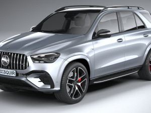 Mercedes-Benz GLE 53 AMG 2024 3D मॉडल