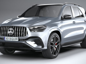 Mercedes-Benz GLE 53 AMG 2024 3D मॉडल