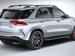 Mercedes-Benz GLE 53 AMG 2024 3D मॉडल