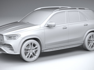 Mercedes-Benz GLE 53 AMG 2024 3D मॉडल