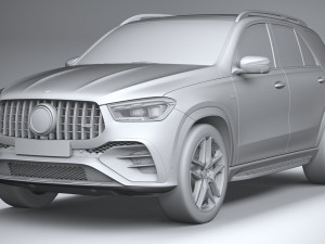 Mercedes-Benz GLE 53 AMG 2024 3D मॉडल