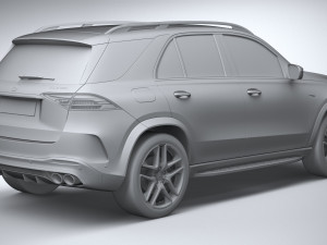 Mercedes-Benz GLE 53 AMG 2024 3D मॉडल