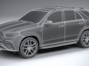 Mercedes-Benz GLE 53 AMG 2024 3D मॉडल