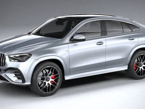 Mercedes-Benz GLE 53 AMG Coup&eacute; 2024 Modèle 3D