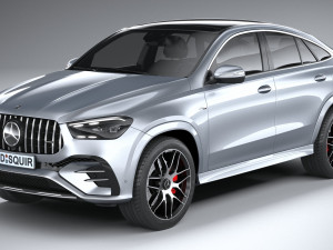 Mercedes-Benz GLE 53 AMG Coupe 2024 3D Model