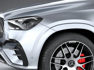 Mercedes-Benz GLE 53 AMG Coupe 2024 3D Model