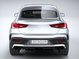 Mercedes-Benz GLE 53 AMG Coupe 2024 3D Model