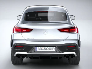 Mercedes-Benz GLE 53 AMG Coupe 2024 3D Model