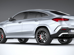 Mercedes-Benz GLE 53 AMG Coupe 2024 3D Model