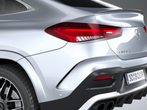 Mercedes-Benz GLE 53 AMG Coupe 2024 3D Model