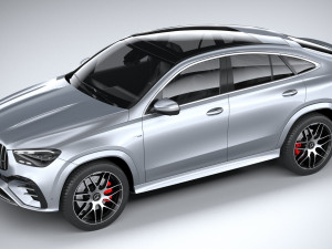Mercedes-Benz GLE 53 AMG Coupe 2024 3D Model