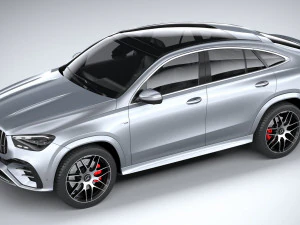 Mercedes-Benz GLE 53 AMG Coupe 2024 3D Model
