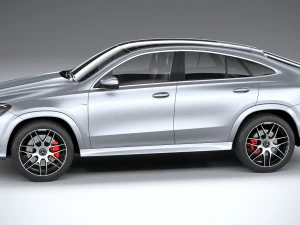 Mercedes-Benz GLE 53 AMG Coupe 2024 3D Model