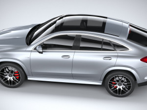 Mercedes-Benz GLE 53 AMG Coupe 2024 3D Model