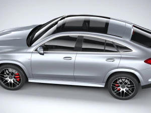 Mercedes-Benz GLE 53 AMG Coupe 2024 3D Model