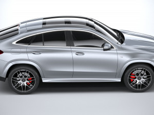 Mercedes-Benz GLE 53 AMG Coupe 2024 3D Model