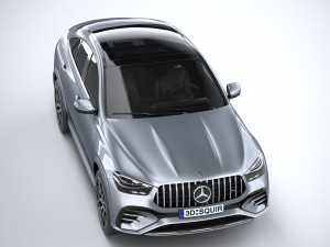 Mercedes-Benz GLE 53 AMG Coupe 2024 3D Model