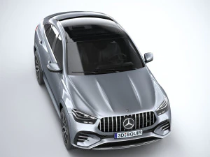 Mercedes-Benz GLE 53 AMG Coupe 2024 3D Model