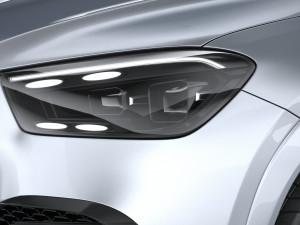 Mercedes-Benz GLE 53 AMG Coupe 2024 3D Model